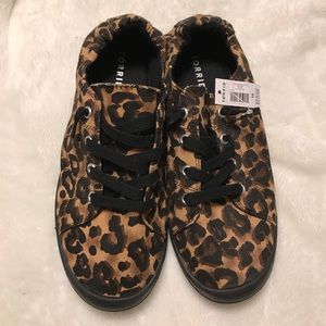 Torrid Ruched Sneakers Leopard Print